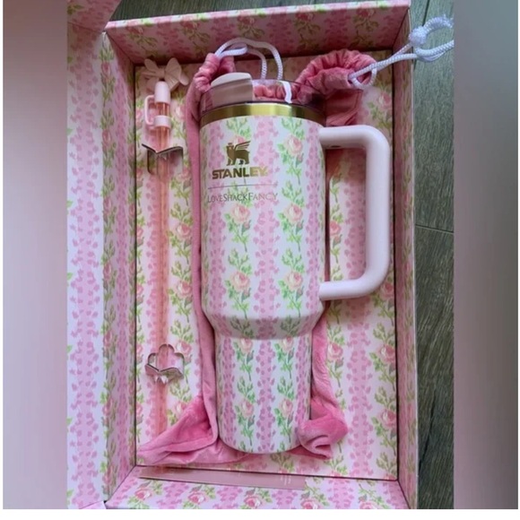 LoveShackFancy Accessories - LoveShackFancy X Stanley blooming heirloom 40 oz tumbler… brand new